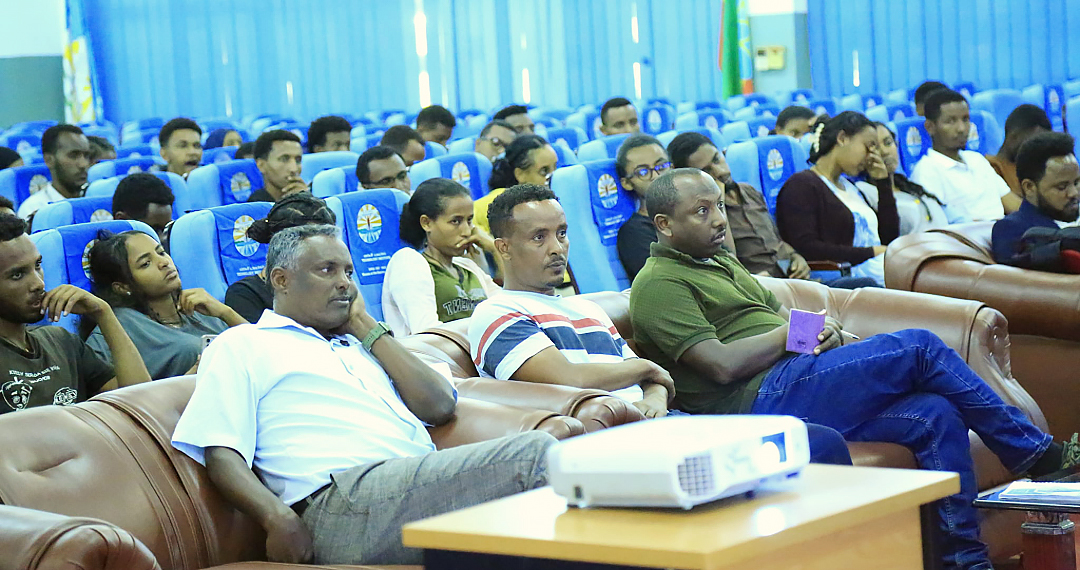 Meeting with graduating students